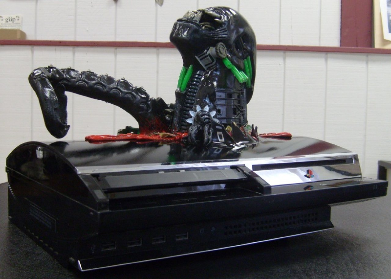 [08/07/2010] Eine PS3-Casemod in Anlehnung an die Alien-Filme.