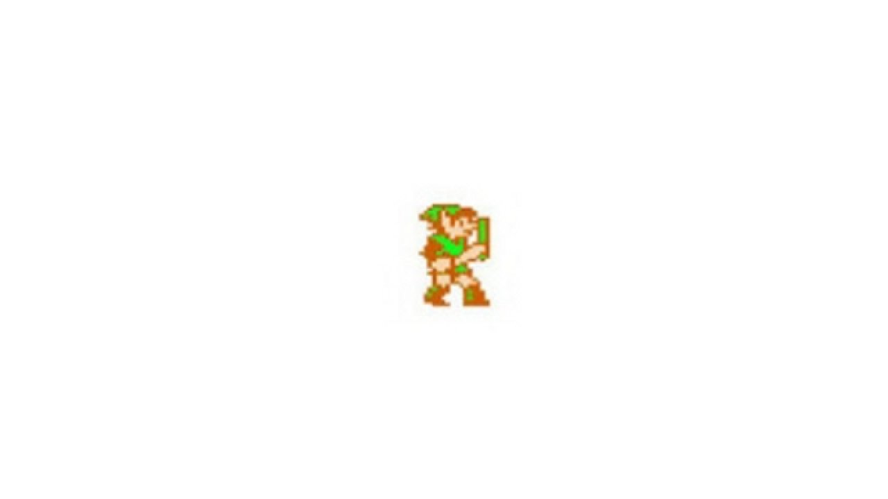 [20/07/2010] Link in The Legend of Zelda: The Adventure of Link (NES, 1988)