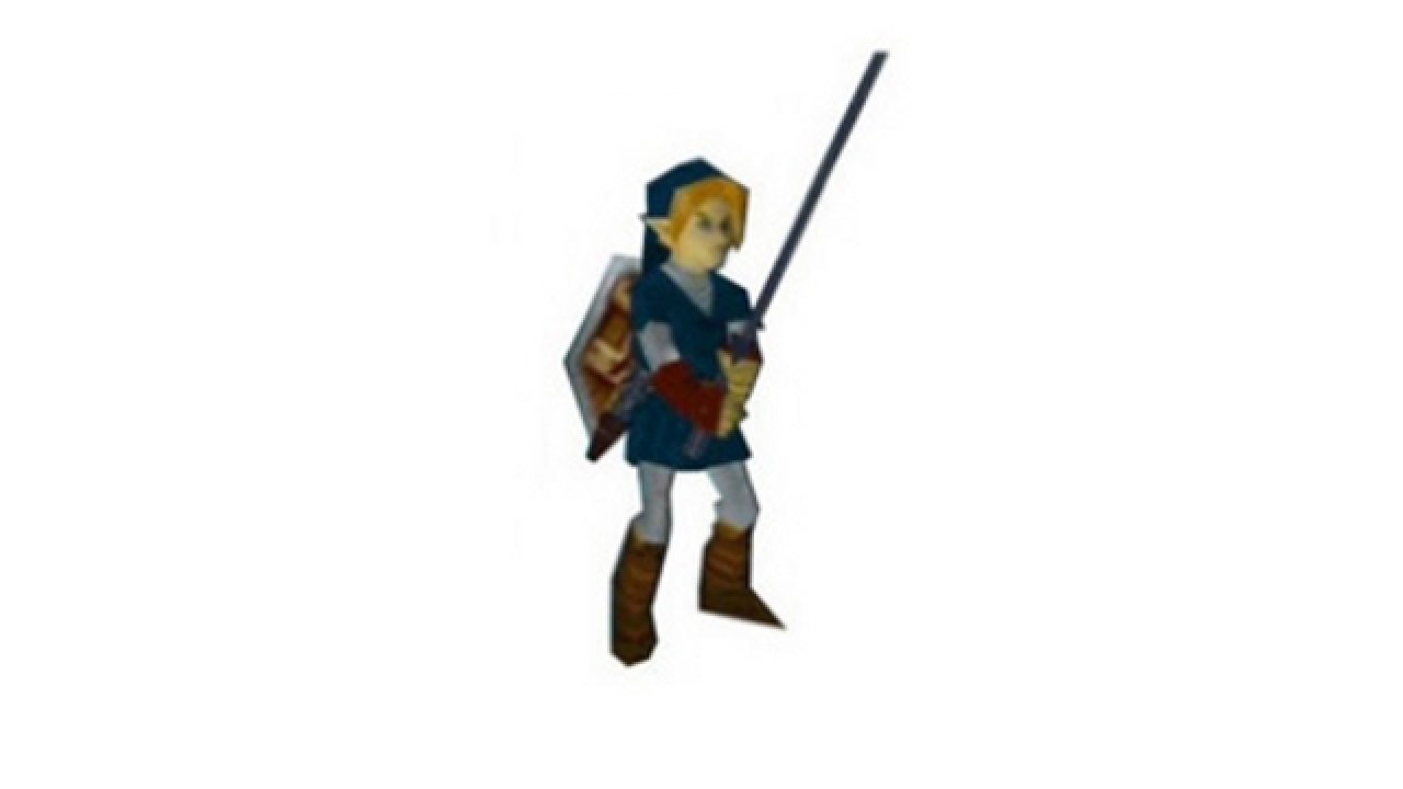 [20/07/2010] Link in The Legend of Zelda: Majoras Mask (N64, 2000)