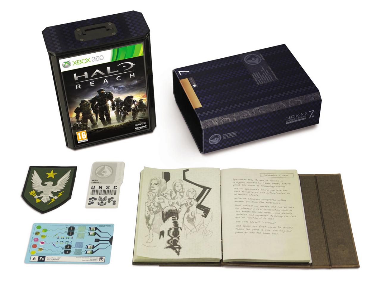 [15/07/2010] Screenshot der Halo: Reach Collector's Box.