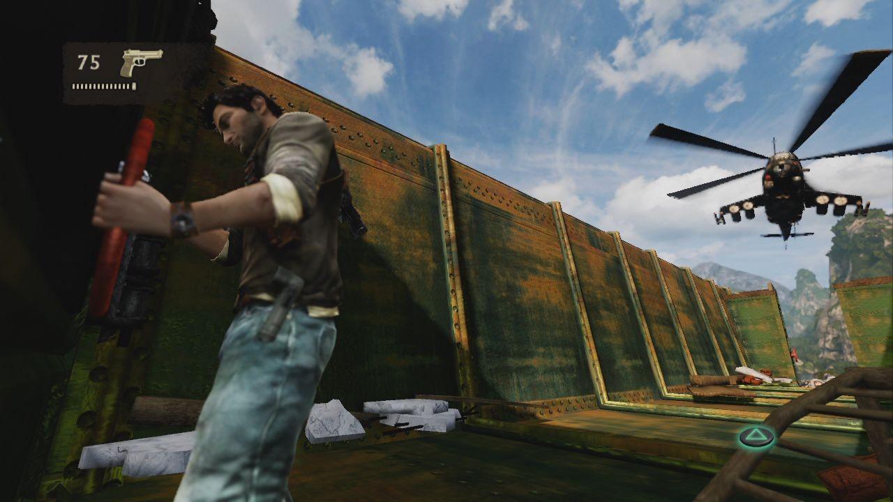[23/07/2010] Uncharted 2: Among Thieves ist ein Meisterwerk in Sachen Inszenierung. Wer einmal schnell auf die Taste gehämmert hat, um vor einem angreifenden Hubschrauber zu fliehen, weiß, was wir meinen.