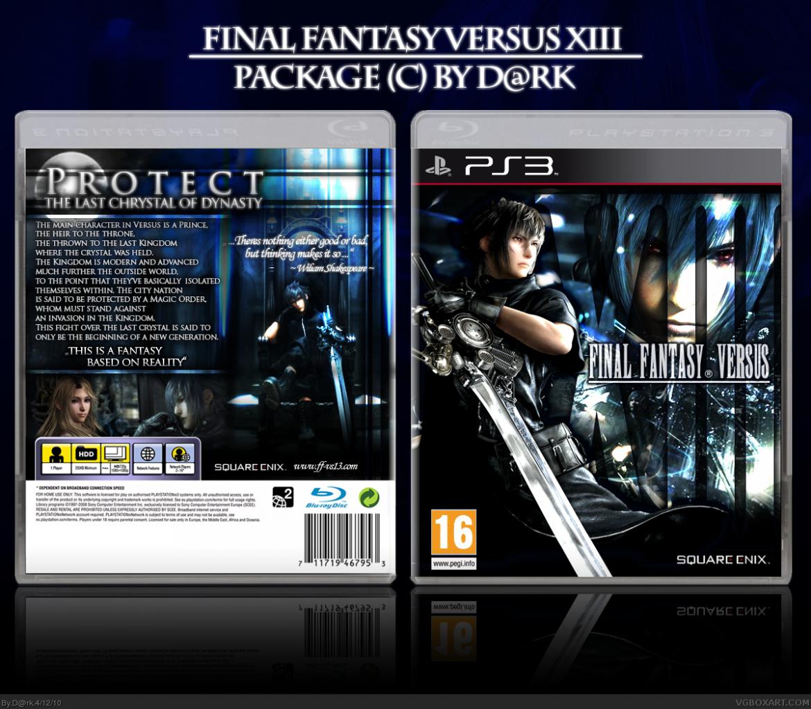 [31/08/2010] Alternatives Cover zu Final Fantasy Versus XIII.