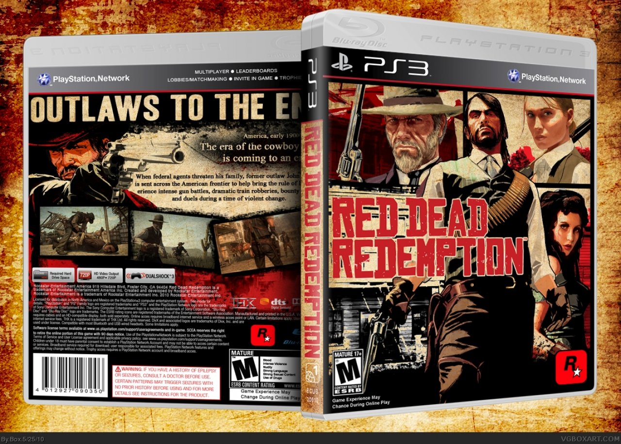 [31/08/2010] Alternatives Cover zu Red Dead Redemption.