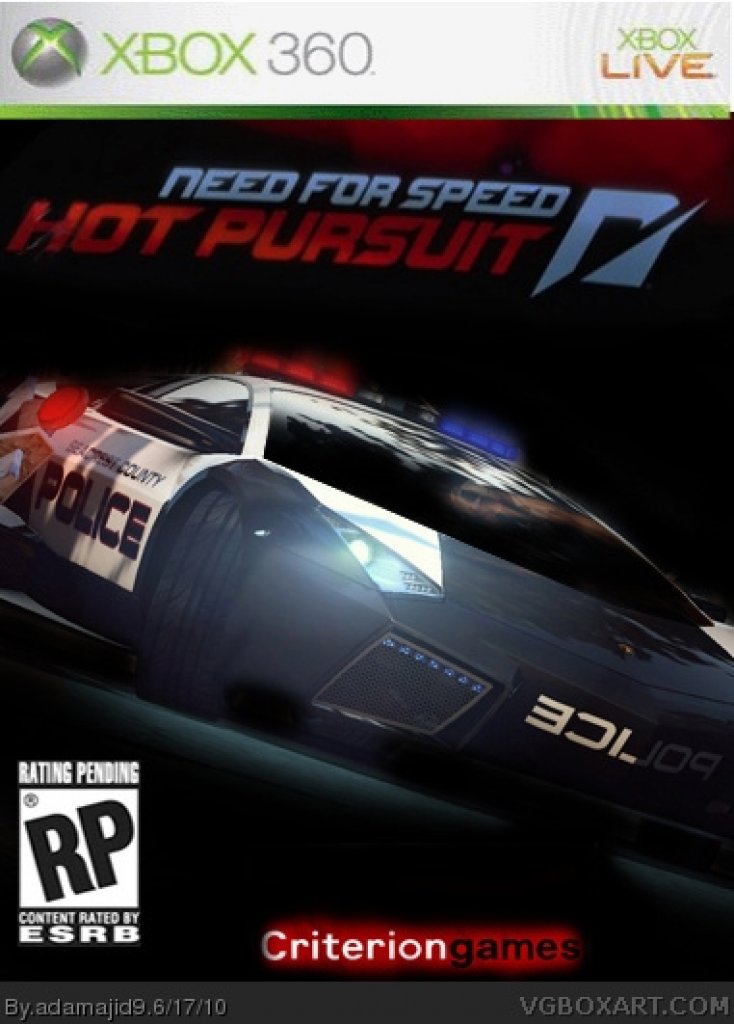 [31/08/2010] Alternatives Cover zu Need for Speed: Hot Pursuit.