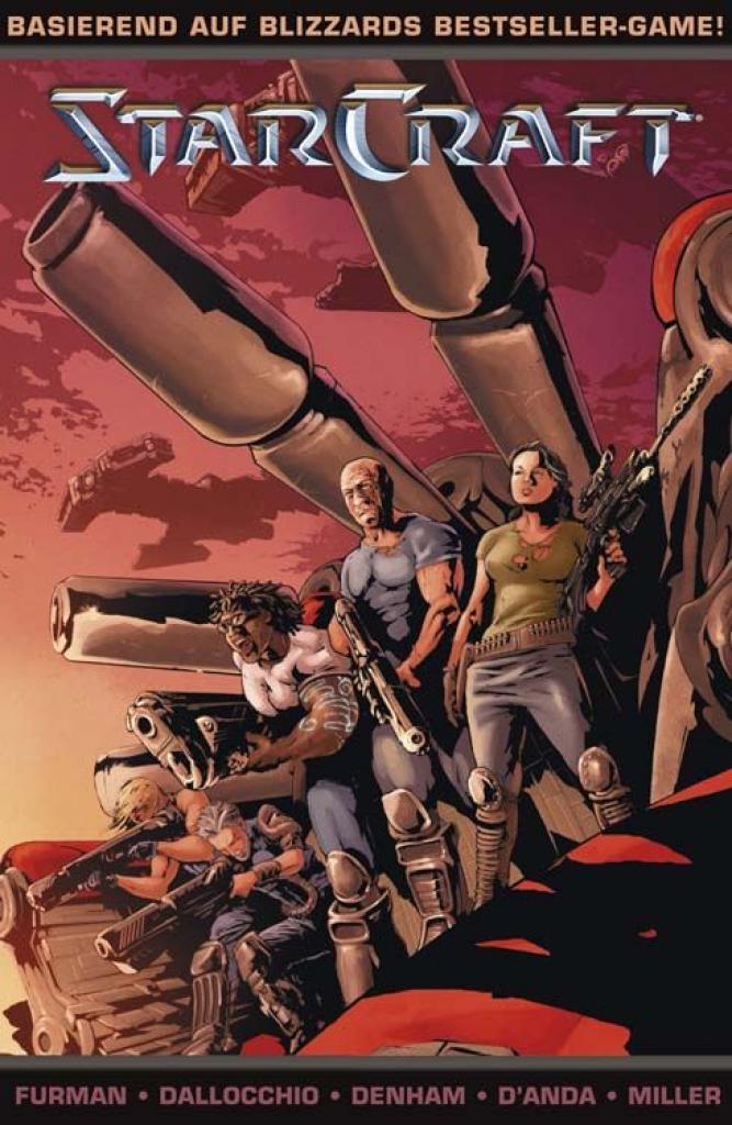 [24/08/2010] Jim Raynor, terranischer Held der StarCraft-Reihe, spielt im Comic kaum eine Rolle.