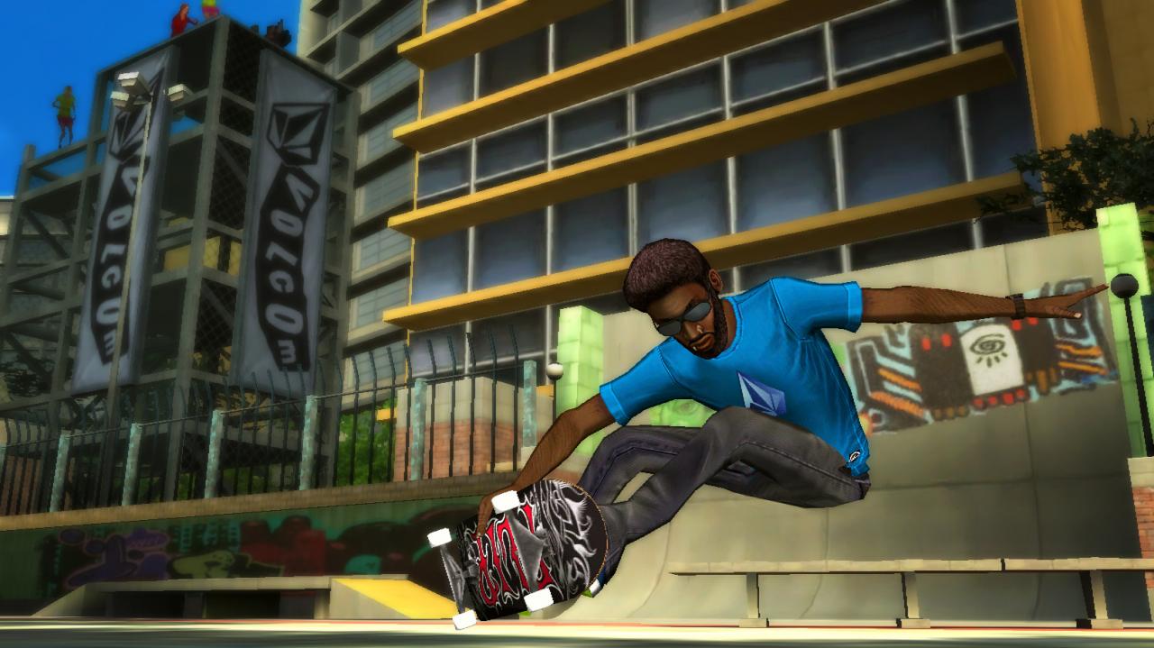 [09/08/2010] Tony Hawk SHRED kommt mit Comicgrafik daher und bietet erstmals die Möglichkeit neben dem Skateboard auch auf ein Snowboard zu springen.
