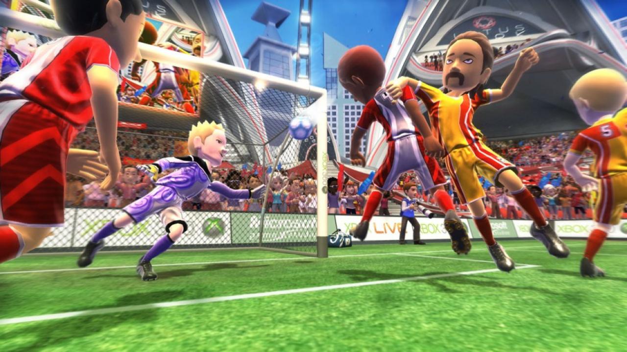 [25/08/2010] Kinect Sports im Test - Beim Fußball steuert ihr leider nur die Richtung des Balles durch Pässe oder Schüsse. 