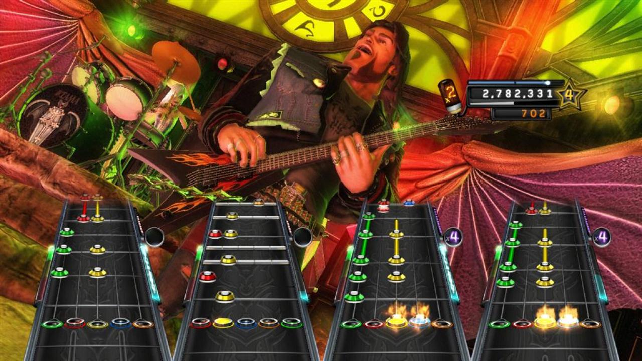[27/09/2010] Guitar Hero - In einer kompletten Band vor dem Fernseher abrocken? Sofern ihr die Instrumente und Mikrofone besitzt, ist das kein Problem.