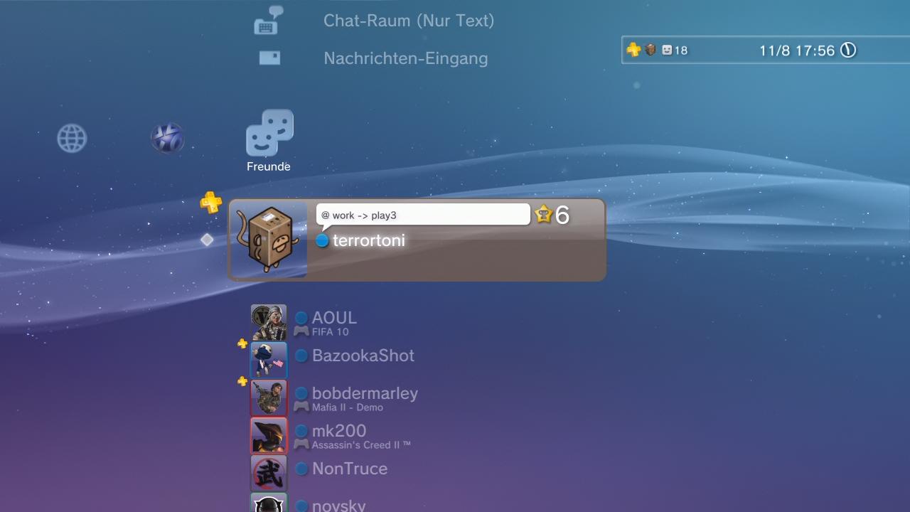 [17/09/2010] Abzeichen: User mit Plus-Account bekommen ein Symbol in der Freundesliste.