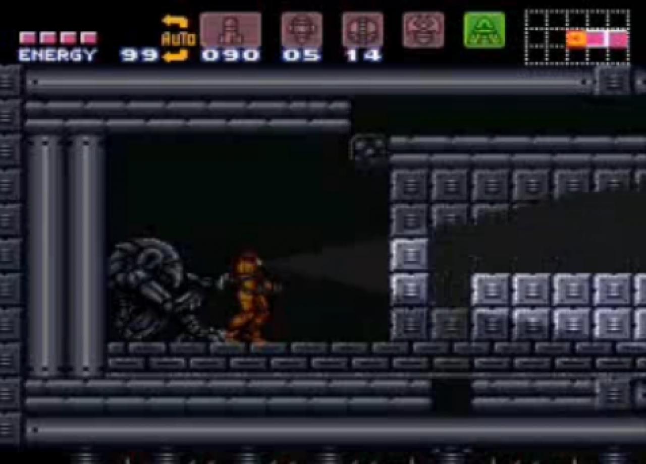 [22/09/2010] Die Metroid-Formel - Eine neue Visoren-Technik wurde bereits in Super Metroid übernommen.