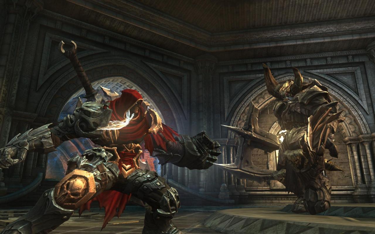 [27/09/2010] Wenn man als Krieg persönlich der Apokalypse (die zu früh eingeleitet wurde) auf die Sprünge helfen darf, dann handelt es sich die grandiose Idee der Macher des Action-Adventures Darksiders.