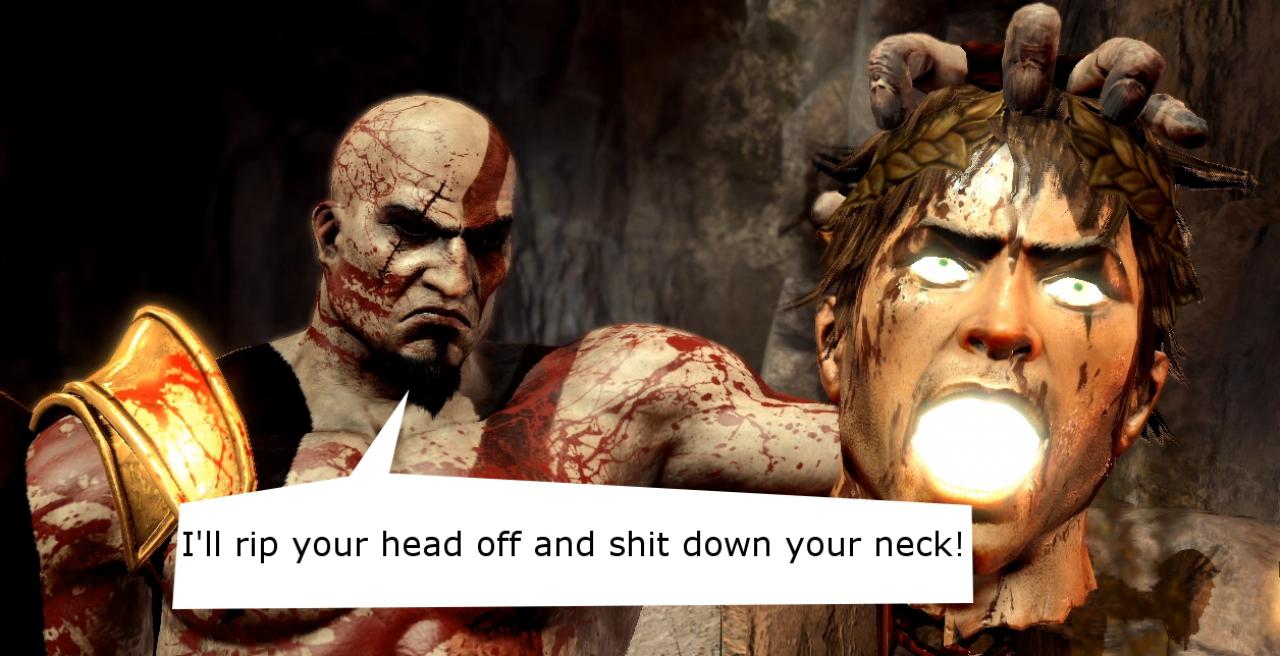 [10/09/2010] Duke Nukem Zitate - Kratos aus God of War 3