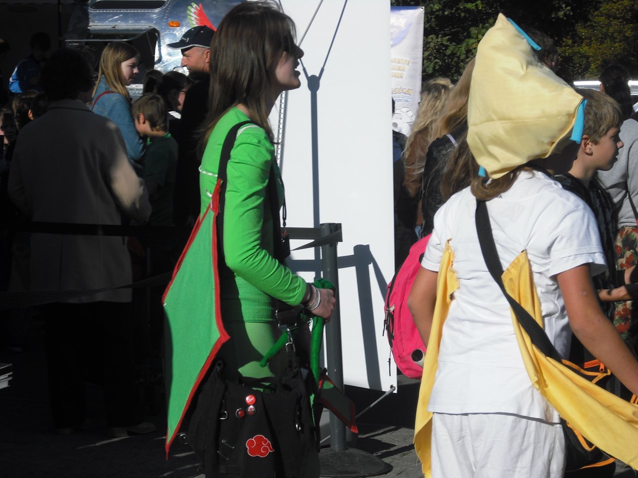 [11/10/2010] Cosplayfans gab es von 3 bis 20 Jahre.