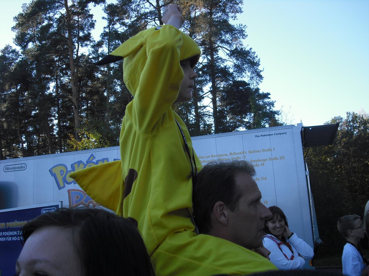 [11/10/2010] Auch die ganz Kleinen machten schon beim Cosplay mit.