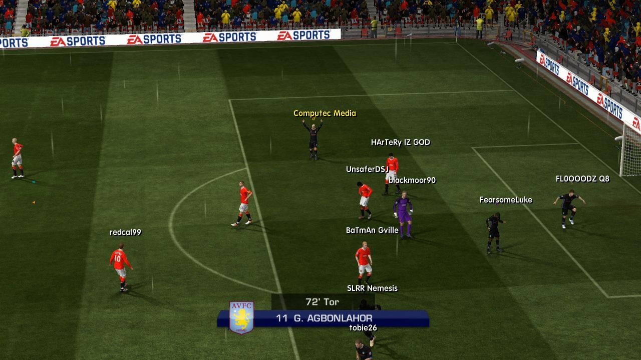 [01/10/2010] FIFA 11 - Im 11-gegen-11-Match geht's auf den HD-Konsolen heiß her.