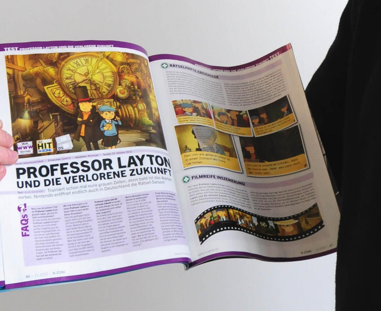 [15/10/2010] Auch dasn neue Professor Layton nehmen wir ausführlich unter die Lupe.