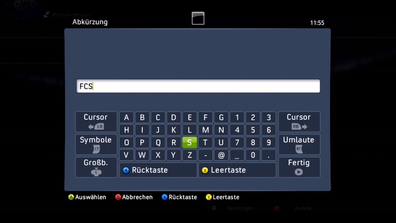 [01/10/2010] PES 2011 Editor - Vereinskürzel anpassen