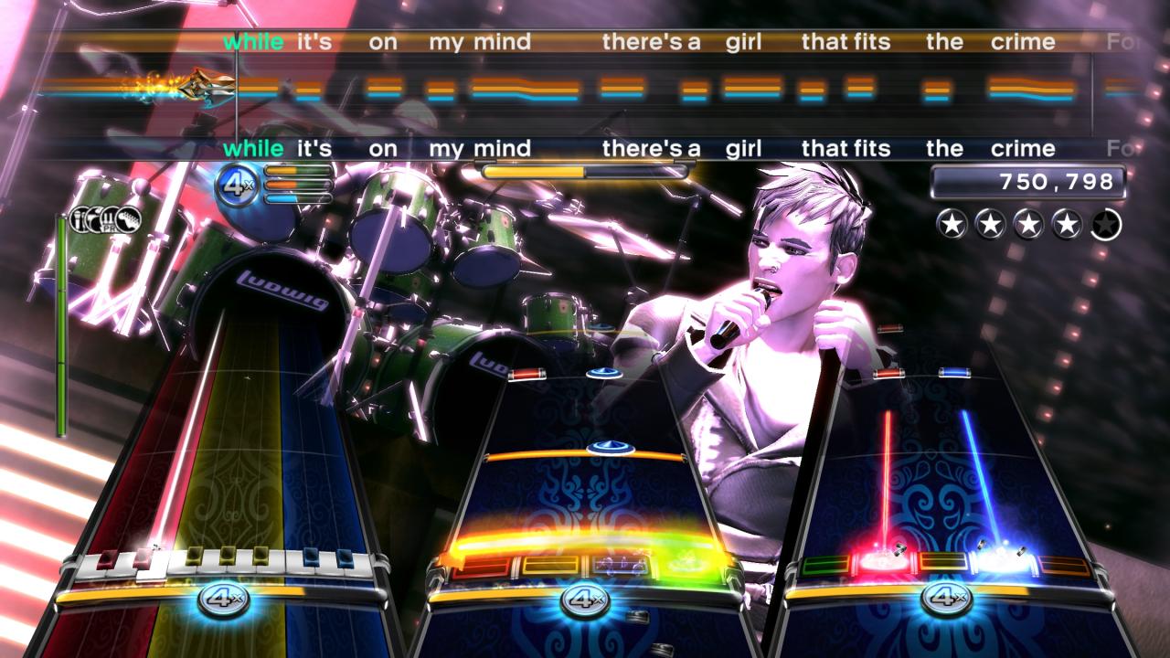 [25/10/2010] Die große Neuerung von Rock band 3 war der Keyboard-Controller. Dadurch wurde die Instrumenten-Auswahl auf insgesamt fünf erweitert.