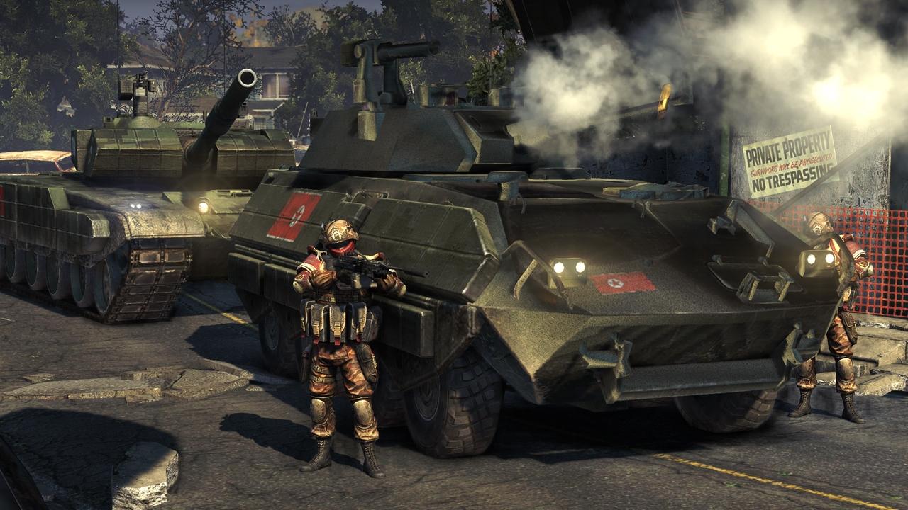 [05/10/2010] Nordkorea als Setting - Auf dem Screenshot seht ihr den Shooter Homefront, der in den USA spielt. Doch statt Geballer könnte sich die VGZ-Community auch eine Art Stealth-Game mit Sabotage- und Flucht-Elementen direkt in Nordkorea vorstellen. - Leser-Vorschlag