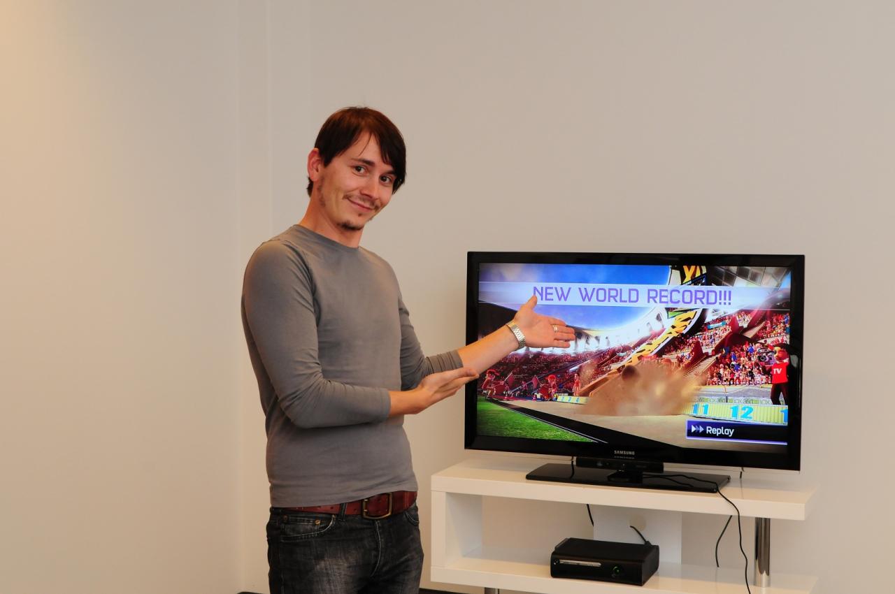 [04/11/2010] Kinect für Xbox 360 im Test - Sportliche Weltrekorde erzielt ihr in Kinect Sports