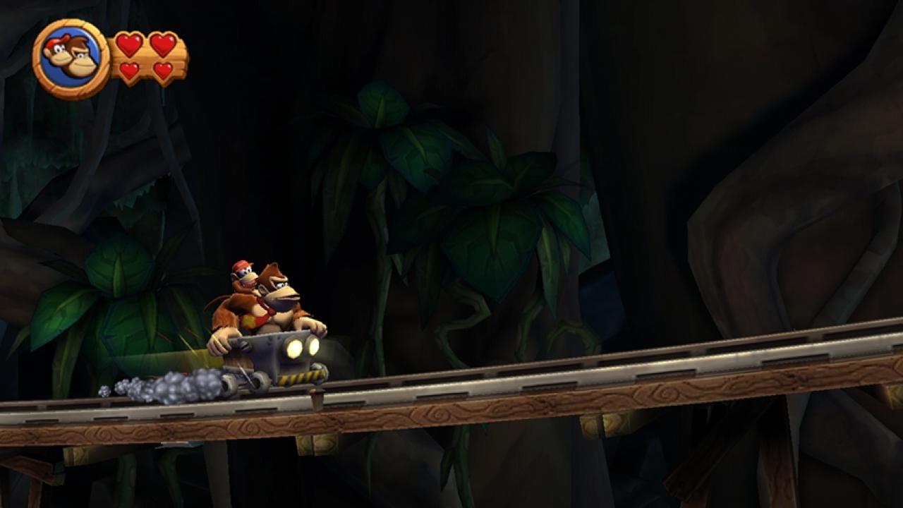 [22/11/2010] Donkey Kong Country Returns im Test für Wii - Das Nashorn Rambi sorgt für schnelle Action