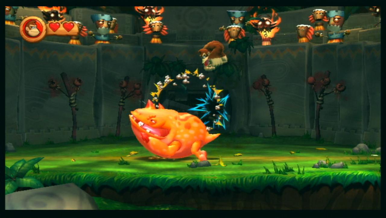 [02/12/2010] Donkey Kong Country Returns Lösung: Boss 1 Phase 2