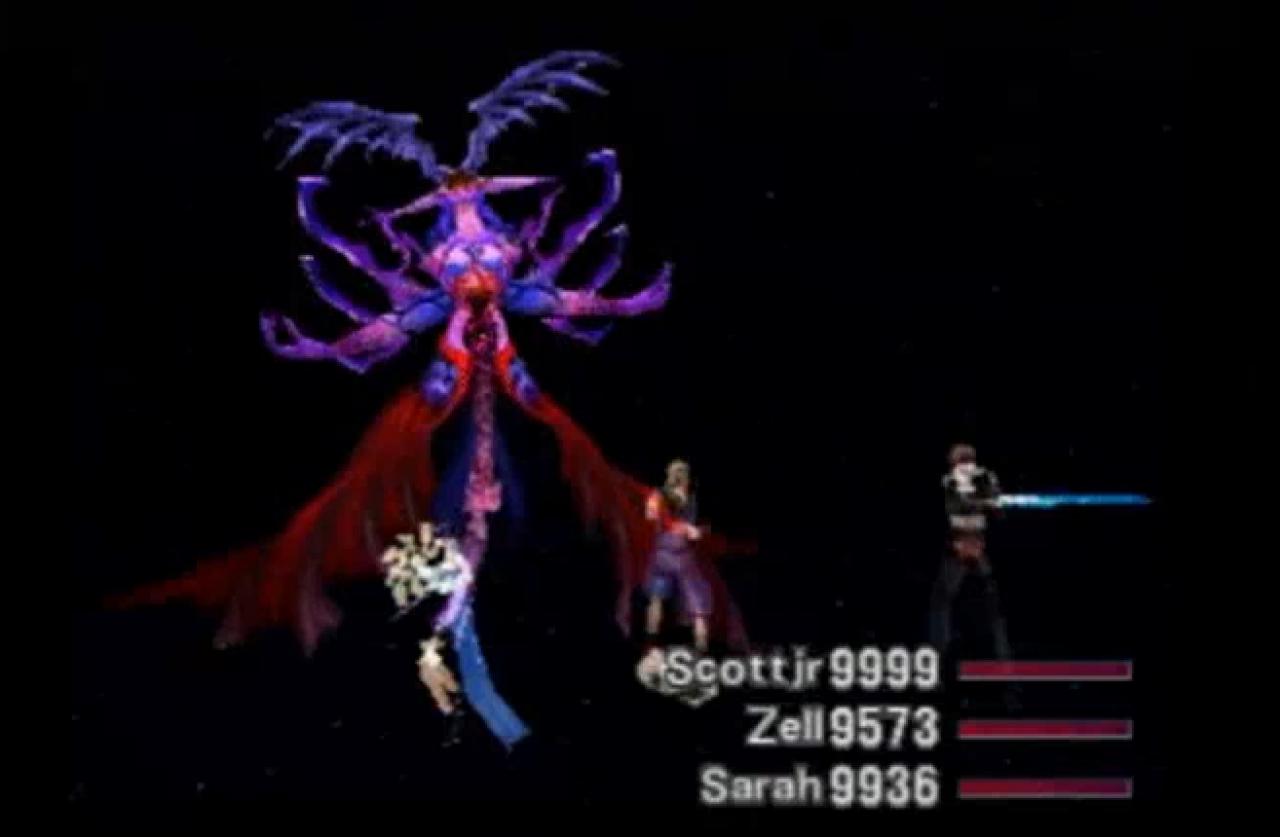 [06/12/2010] Final Fantasy VIII - Ultimecia: Jede Menge Formen nimmt Ultimecia in Final Fantasy 8 an, um euch auf eurem Weg zu stoppen. Ihr braucht viele HP und auch Skills um ihr den Garaus zu machen.