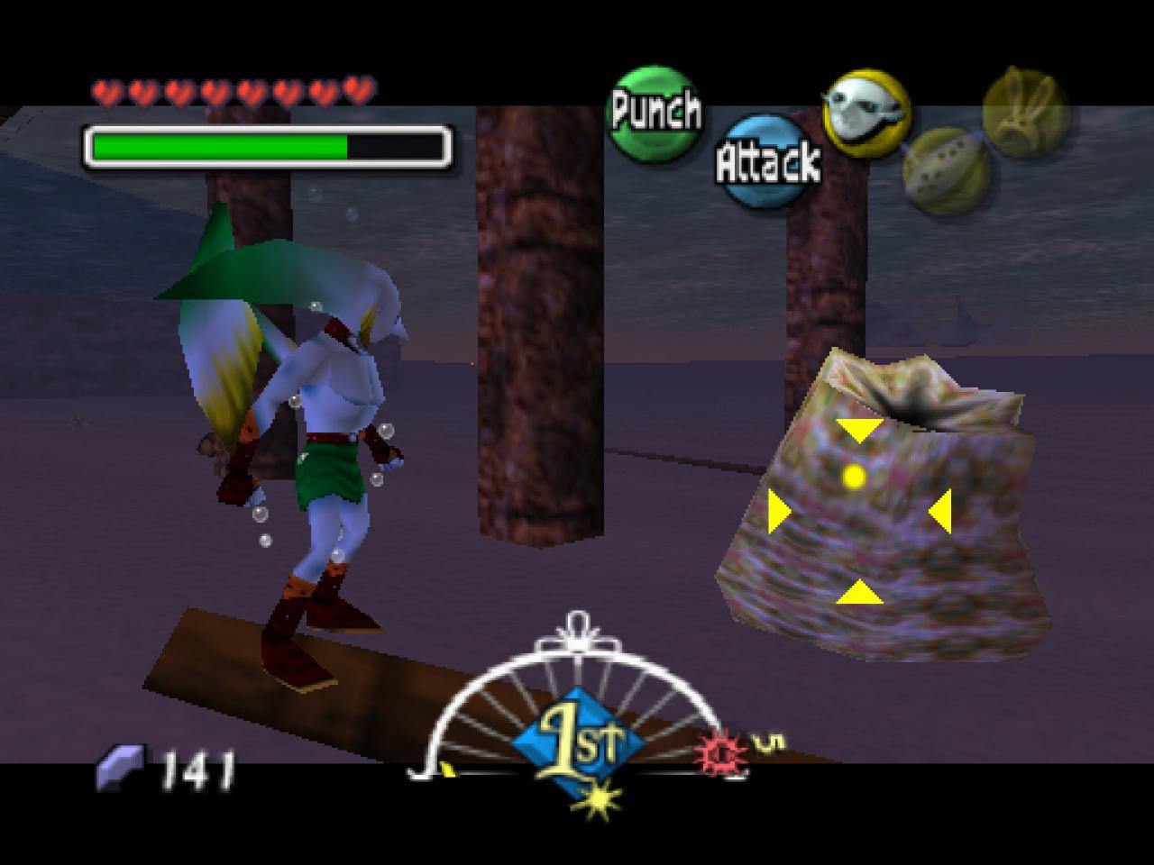 [15/12/2010] Like-Like - The Legend of Zelda - Erst einsaugen und dann auch noch die Ausrüstung klauen. Obwohl wir ihn mit zwei, drei Hieben den Garaus machen können, geraten wir immer wieder in seine Fänge. Das nervt unglaublich