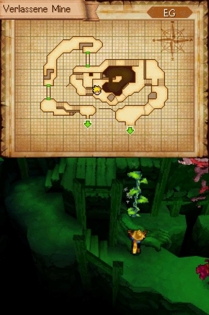 [15/12/2010] Golden Sun DS-Lösung: Mit dem Wachstumszauber schnellt auch diese Pflanze in die Höhe
