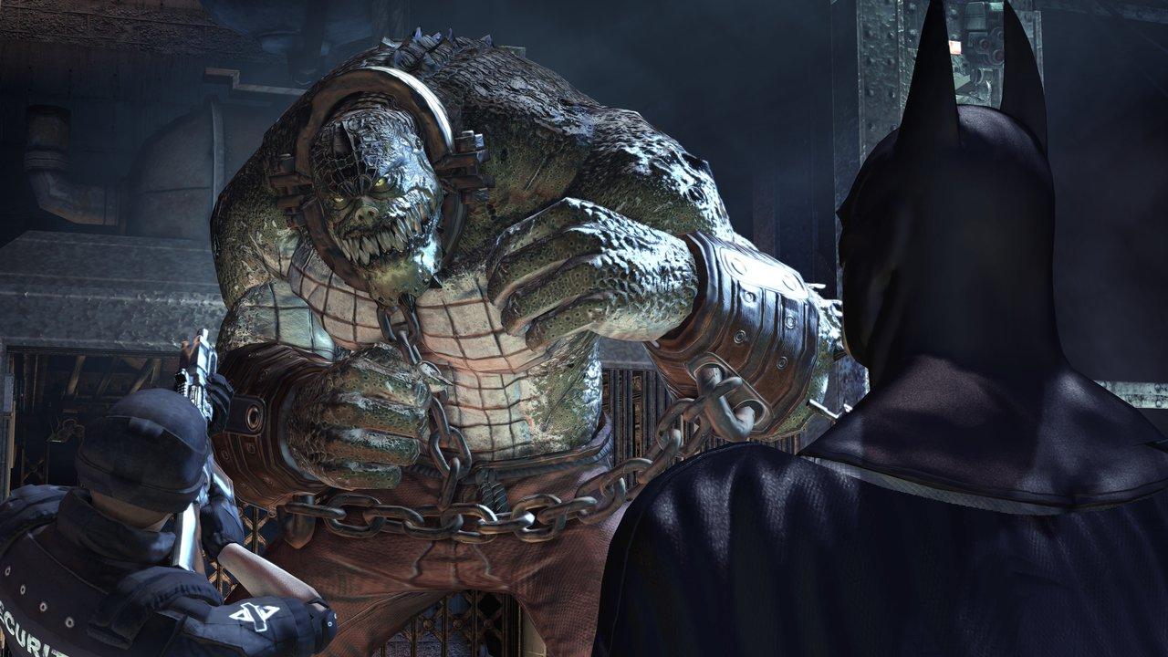 [13/12/2010] Killer Croc aus Batman: Arkham Asylum - Dieses krokodilartige Ungetüm war einmal ein Mensch. Eine schwere Krankheit machte aus dem Waisenkind Waylon Jones das Monster Killer Croc. Jetzt sitzt der Verbrecher in der Nervenklinik Arkham Asylum ein. 