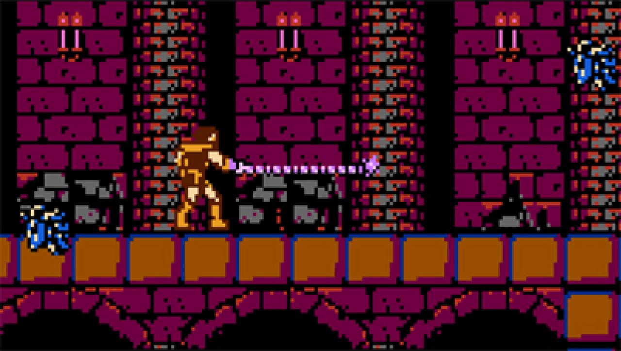 [15/12/2010] Medusa-Kopf - Castlevania - Früher waren Videospiele schwieriger. Das lag unter anderem an dämlichen Gegnern. In Castlevania raubten uns die Medusa-Köpfe die Geduld. Die Dinger bewegten sich so schnell, dass an Ausweichen nicht zu denken war.