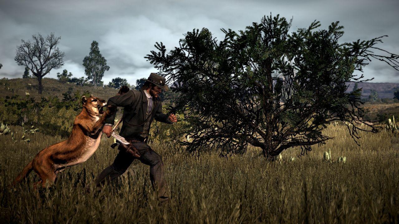 [15/12/2010] Puma - Red Dead Redemption - Der Puma in Red Dead Redemption ist schlau, aber ein kleiner Mistkerl. Seid ihr gerade auf einer Mission unterwegs, so überfällt euch das Kätzchen manchmal hinterlistig. Das fliegt schon mal ein Gamepad in Richtung Wand.