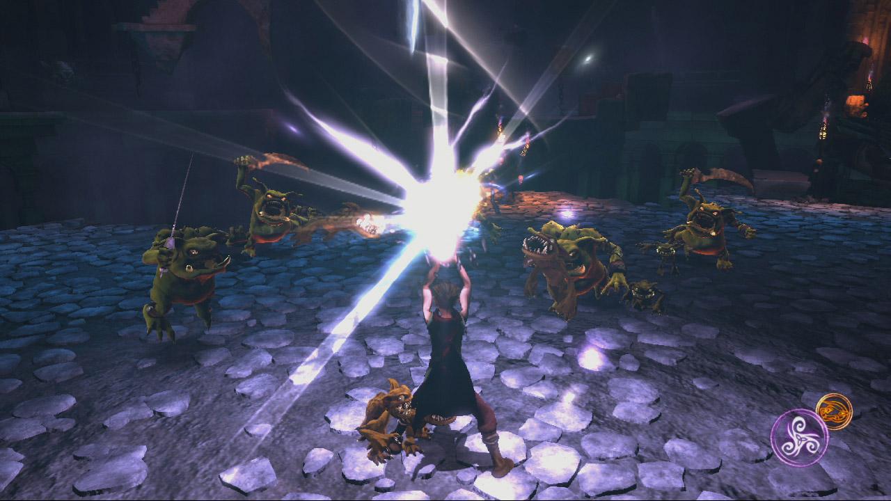 [22/12/2010] Sorcery (2011, Sony)Bei Sorcery handelt es sich um ein Action-Adventure mit einem Zauberer in der Hauptrolle. Das Spiel wird mit Move gesteuert.