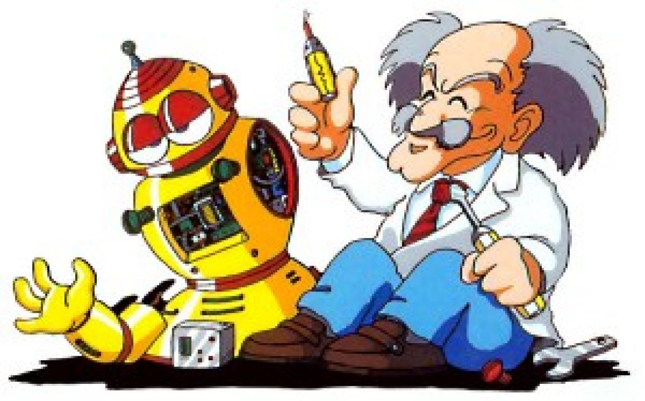 [15/12/2010] Dr. Wily - Mega Man - In diesem Bild trügt der schein, schließlich ist Dr. Wily einer der bösartigste Doktoren der Videospiele-Welt. Mit seiner Roboter-Armee versucht er ständig die Weltherrschaft an sich zu reißen. Aber Mega Man weiß das zu verhindern.