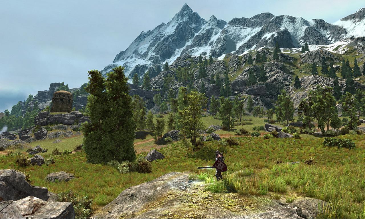 [18/01/2011] Arcania: Gothic 4 - Der Screenshot oberhalb dieser Zeilen gibt ein gutes Motiv für eine stylische Postkarte her. Grafisch spielt Arcania: Gothic 4 jedenfalls in der Oberliga mit. Story und Gameplay bewegen sich hingegen allenfalls auf dem Durchschnitsniveau.