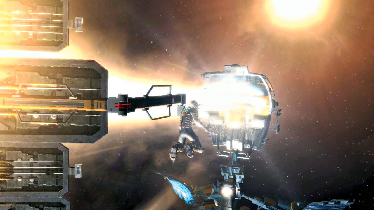 [24/01/2011] Lena freut's: Im Weltraum bringt Isaac Satellitenschüsseln in die richtige Position.