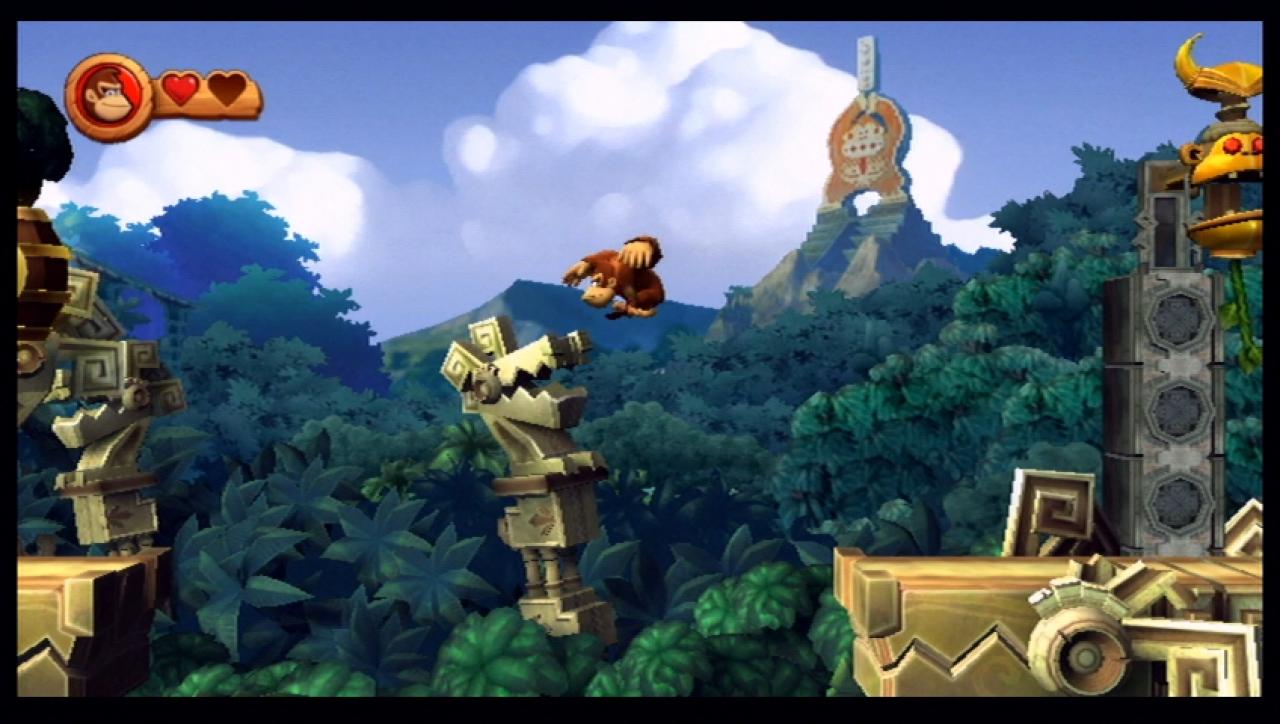 [20/01/2011] Donkey Kong Country Returns - Die Retro Studios haben in ihrem neuesten Werk eine Anspielung auf den Donkey Kong-Spielautomaten von 1981 versteckt. Im Hintergrund eines Levels sieht man das Pixelmodell. Der Affe trägt jetzt aber eine Wii-Fernbedienung.