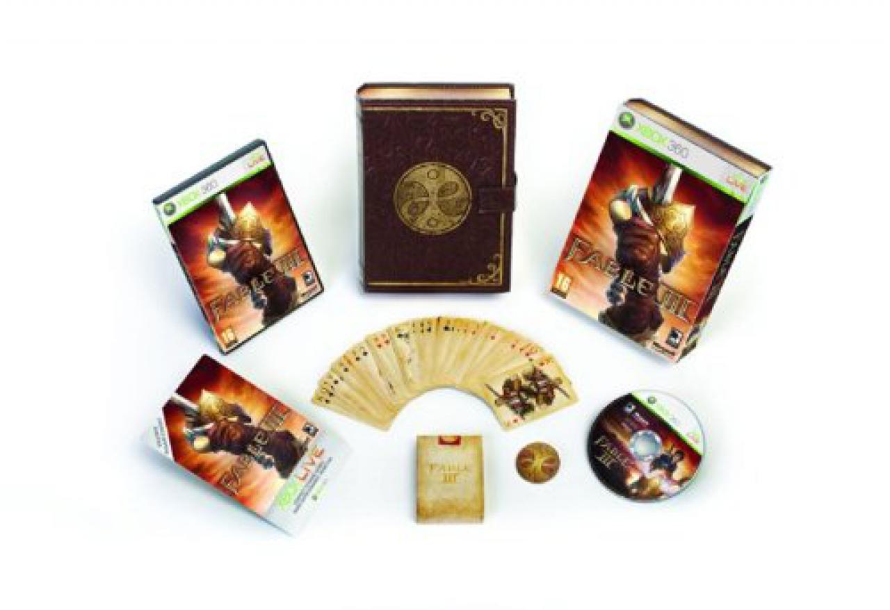 [21/01/2011] Platz 12: Fable 3 verfügt in der Limited Edition unter anderem über eine edle Verpackung und bringt zahlreiche Boni mit sich. Der Titel kommt auf 0,5 Prozent der Stimmen.