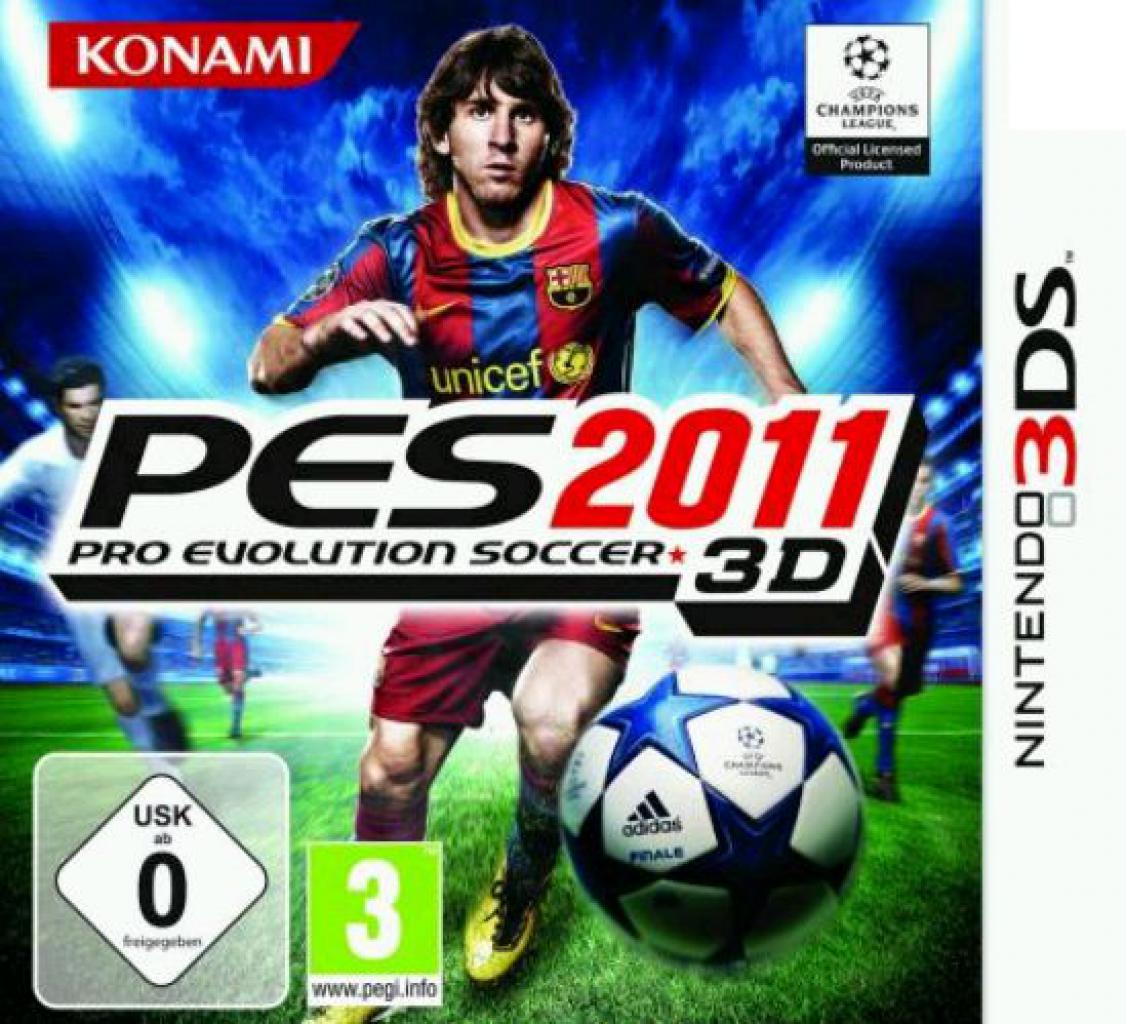 [08/02/2011] Pro Evolution Soccer 2011 3D: Der Konami-Kick besticht durch einen ausgezeichneten Tiefeneffekt. Ebenfalls gelungen: Es wird deutsche Sprachausgabe geboten. SEHR GUT!
