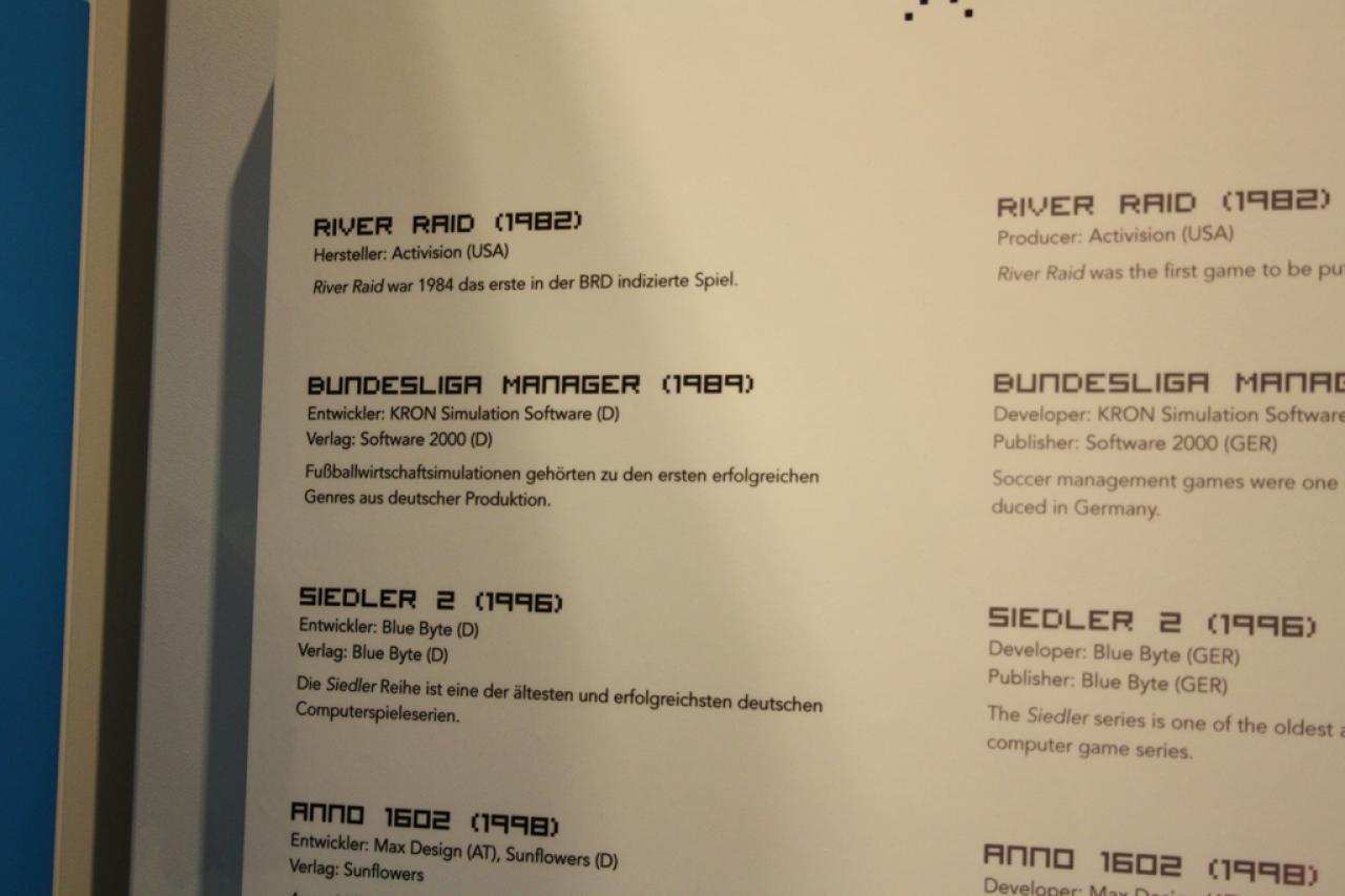 [01/02/2011] Das Computer-Spiele-Museum in Berlin zeigt Tausende von Ausstellungsstücken, darunter viel kultige Hardware, Spiele-Klassiker und Magazine. (25)