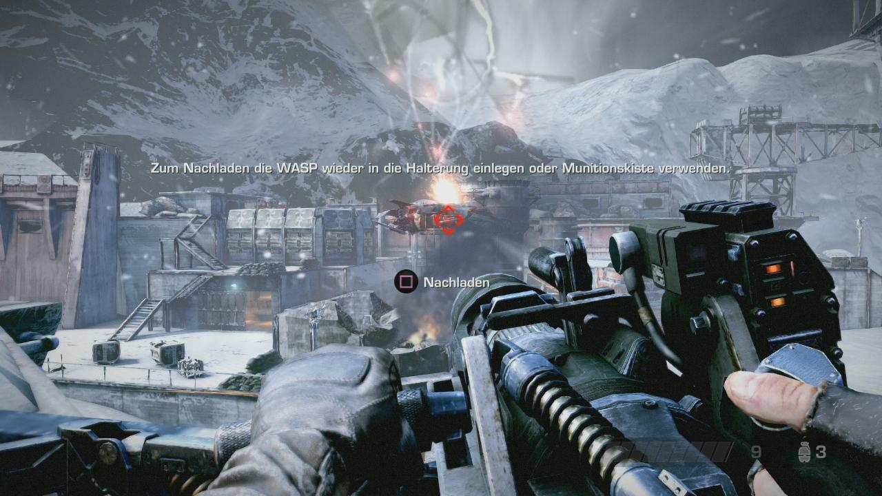 [03/02/2011] Screenshots aus unserem Test zu Killzone 3 für PlayStation 3. Der Shooter ist ab dem 25. Februar im Handel erhältlich. (34)