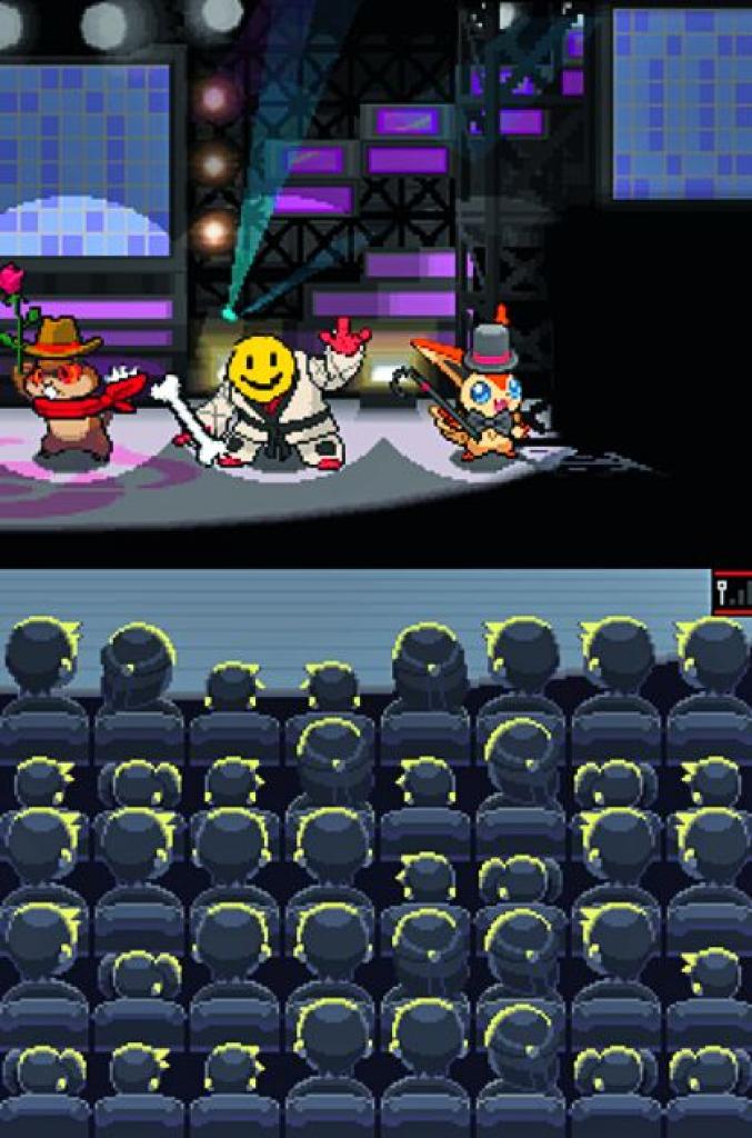 [07/02/2011] VIEL ABWECHSLUNG: Nebenquests und Minispiele (wie hier das Pokémon-Musical) bringen Abwechslung auf den Bildschirm. In dieser Hinsicht war die Serie früher viel monotoner.