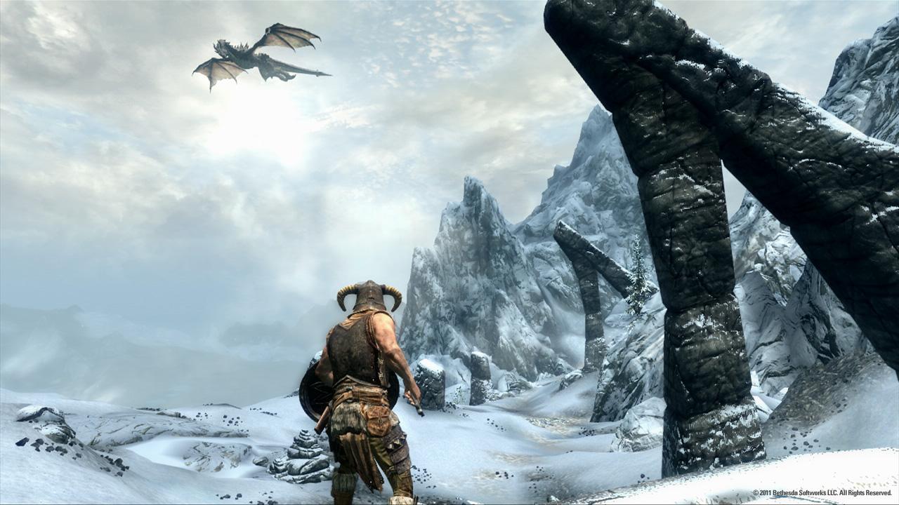 [11/02/2011] In The Elder Scrolls 5: Skyrim wartet eine eisige Umgebung auf euch.