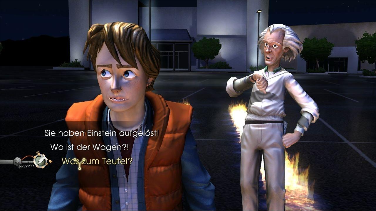 [15/02/2011] Zurück in die Zukunft - PlayStation oder Wii Besitzer zocken das Telltale-Adventure zum Kinoerfolg. Die Sprache stellt ihr in der PS3-Version auf Englisch um und schon genießt ihr die Stimmen von Christopher Lloyd und Michael J. Fox. 