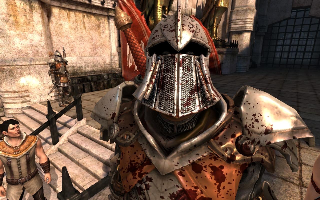 [07/03/2011] Dragon Age 2: Die Charaktere sehen auch von Nahem gut aus, doch nicht alle NPCs sind so detailliert dargestellt.