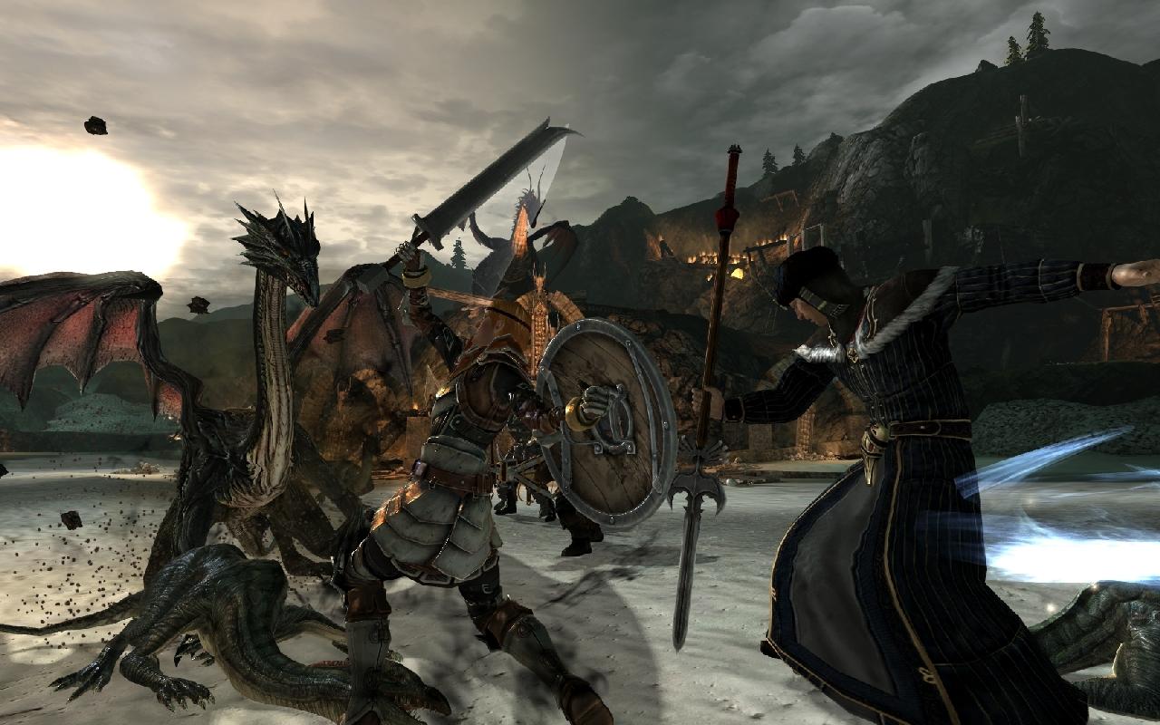 [07/03/2011] Dragon Age 2: Drachen treffen Sie in verschiedenen Größen, die 
