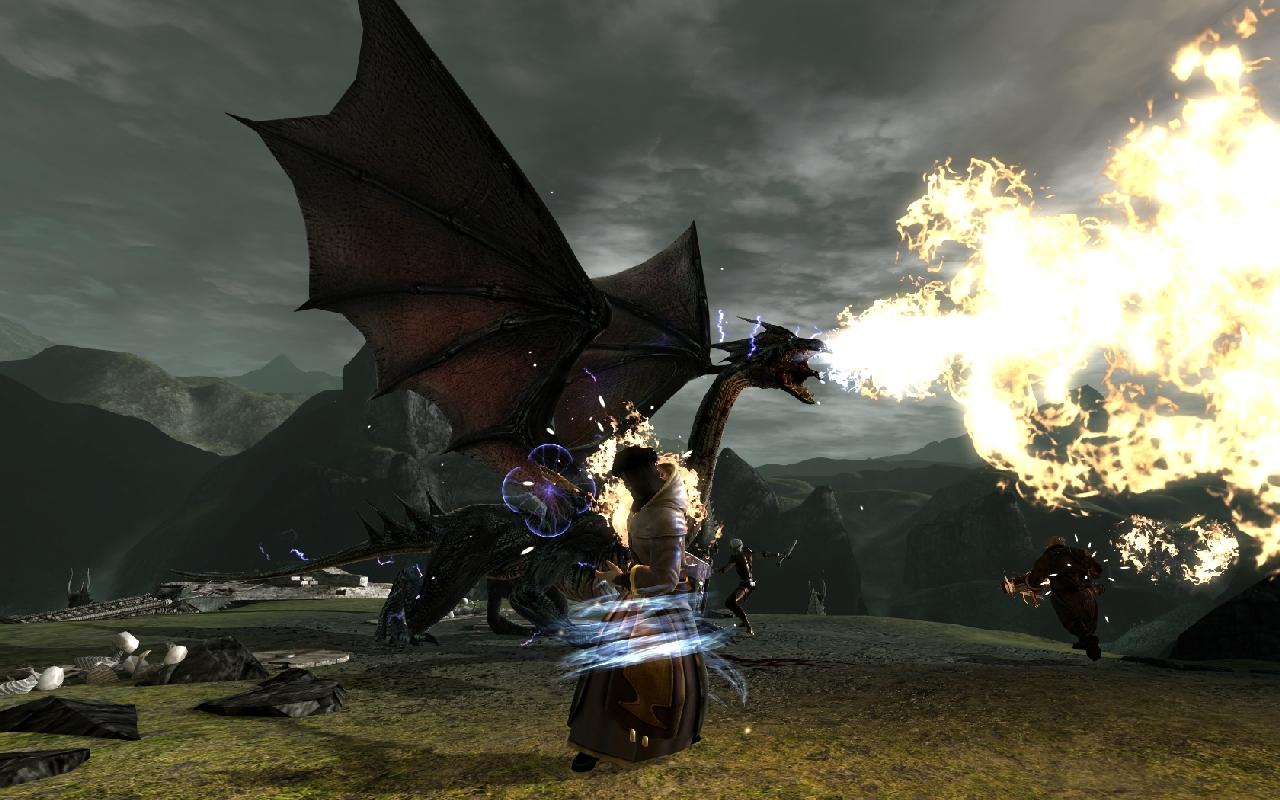 [07/03/2011] Kein Dragon Age ohne Drachen - logo - die Burschen sind taktisch anspruchsvoll, was den ansonsten recht leicht geratenen Kämpfen guttut.