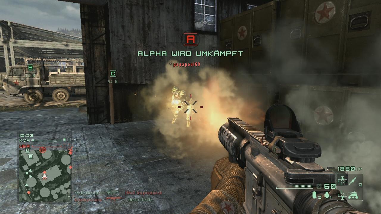 [15/03/2011] Bevor ein Multiplayer-Match beginnt, rüstet ihr euch mit zwei Extras aus.