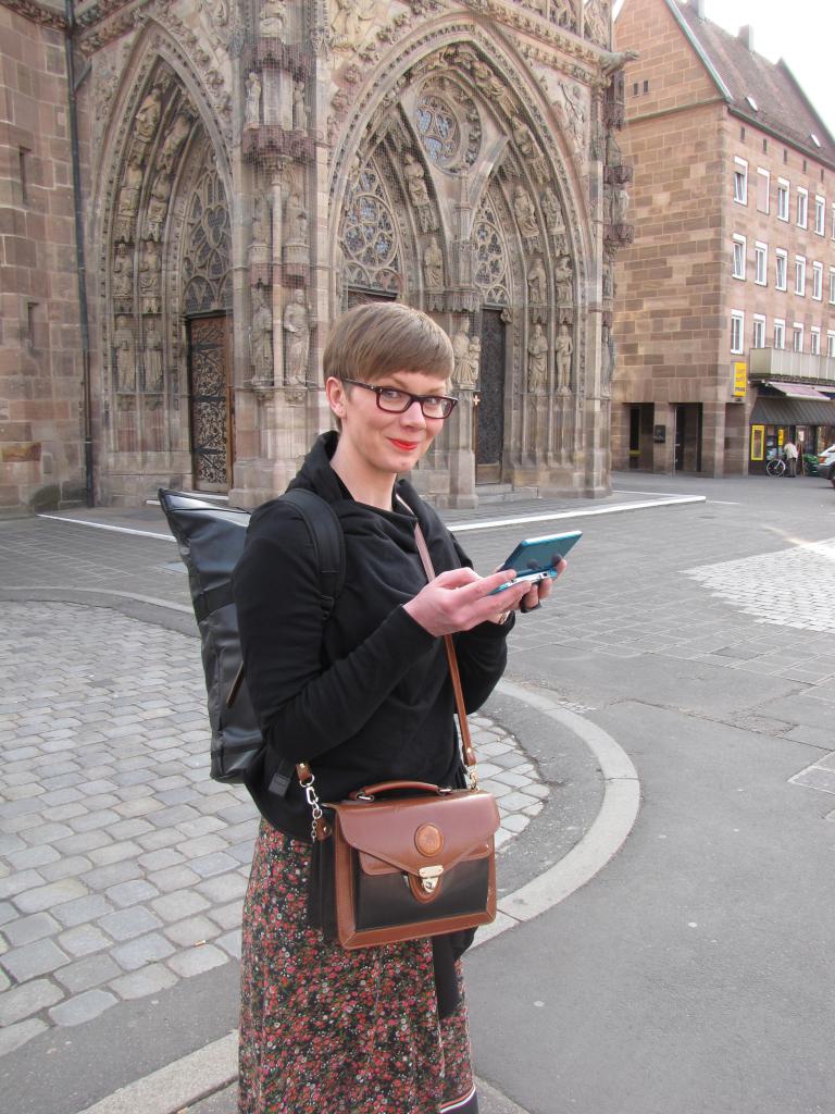 [25/03/2011] Rachel King aus Irland mag es, dass man zum Spielen keine Brille benötigt, denn 3D-Filme im Kino mag sie überhaupt nicht.