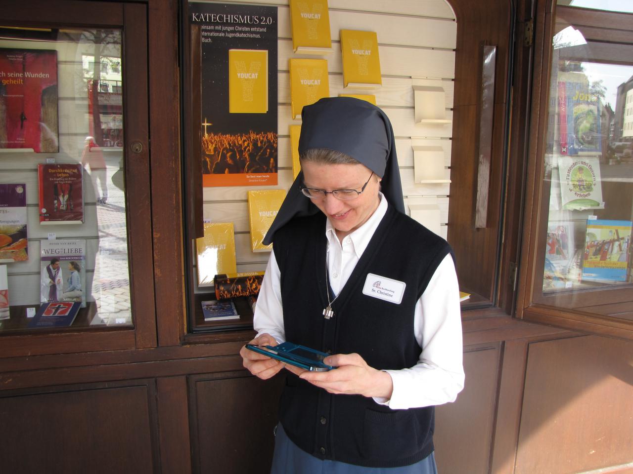 [25/03/2011] Vor allem der 3D-Effekt überrascht die Paulus-Schwester.